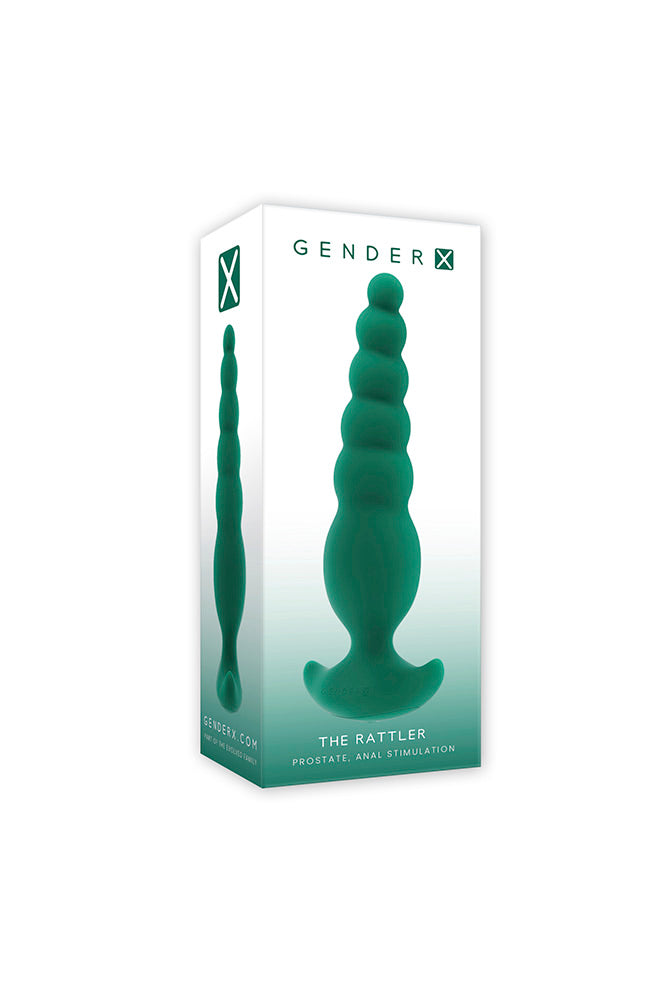 Gender X - The Rattler Twirling Anal Plug - Stag Shop