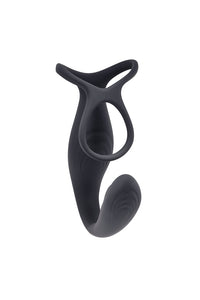 Thumbnail for Gender X - The Wrangler Vibrating Prostate Probe & Cock Ring - Black - Stag Shop