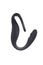 Gender X - The Wrangler Vibrating Prostate Probe & Cock Ring - Black - Stag Shop