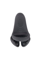Gender X - Undercarriage Vibrating Cock Ring - Black - Stag Shop