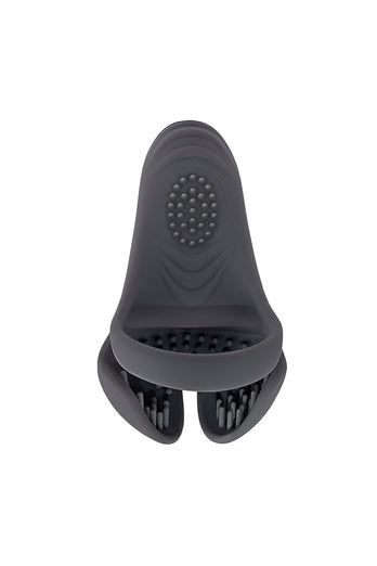 Gender X - Undercarriage Vibrating Cock Ring - Black - Stag Shop