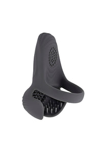 Thumbnail for Gender X - Undercarriage Vibrating Cock Ring - Black - Stag Shop