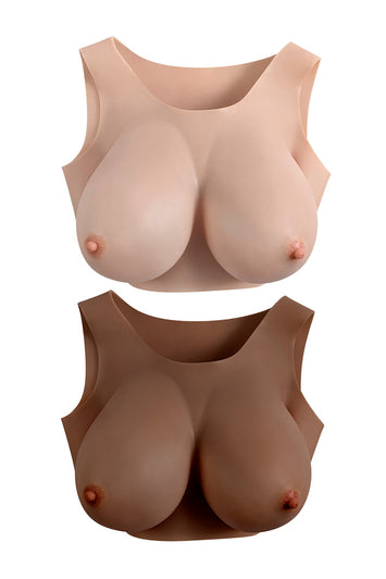 Gender X - Undergarments Breast Plate E-Cup - Various Colors - Stag Shop