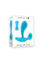 Gender X - Wear Me Out Vibrator with Remote Control - Blue - Stag Shop