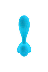Gender X - Wear Me Out Vibrator with Remote Control - Blue - Stag Shop