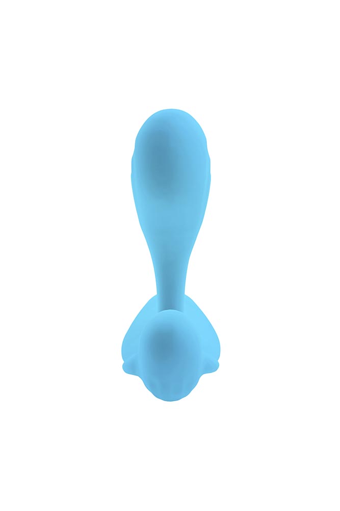 Gender X - Wear Me Out Vibrator with Remote Control - Blue - Stag Shop