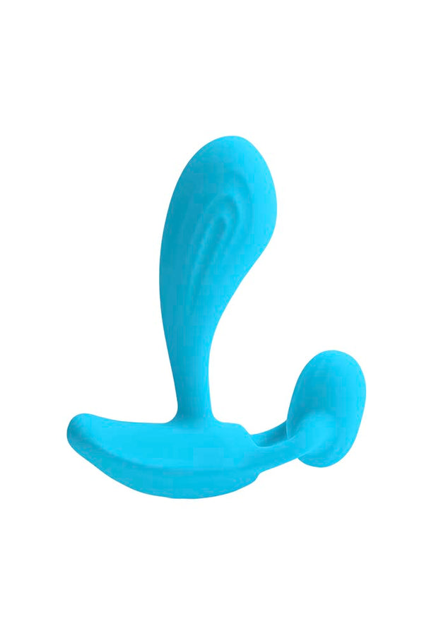 Gender X - Wear Me Out Vibrator with Remote Control - Blue - Stag Shop
