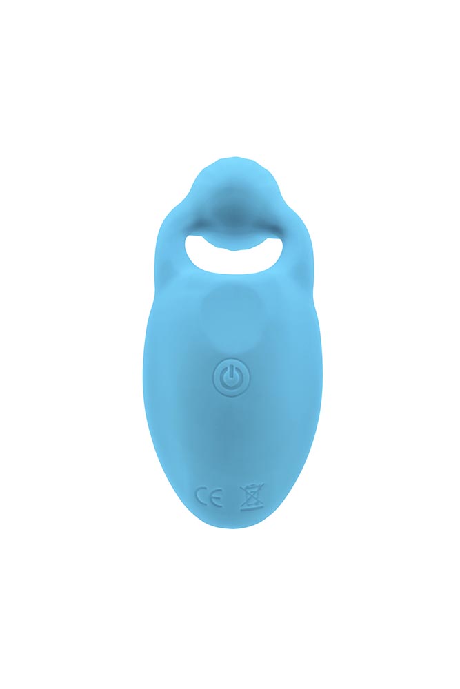 Gender X - Wear Me Out Vibrator with Remote Control - Blue - Stag Shop