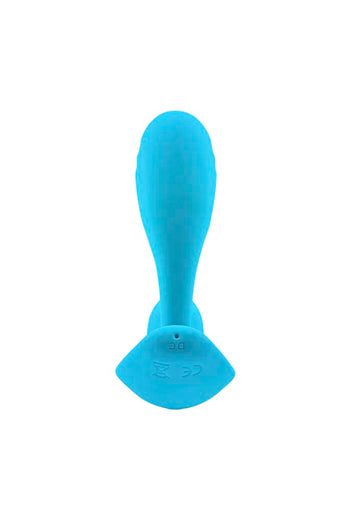 Gender X - Wear Me Out Vibrator with Remote Control - Blue - Stag Shop