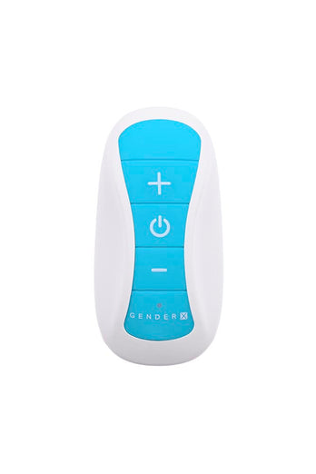 Gender X - Wear Me Out Vibrator with Remote Control - Blue - Stag Shop