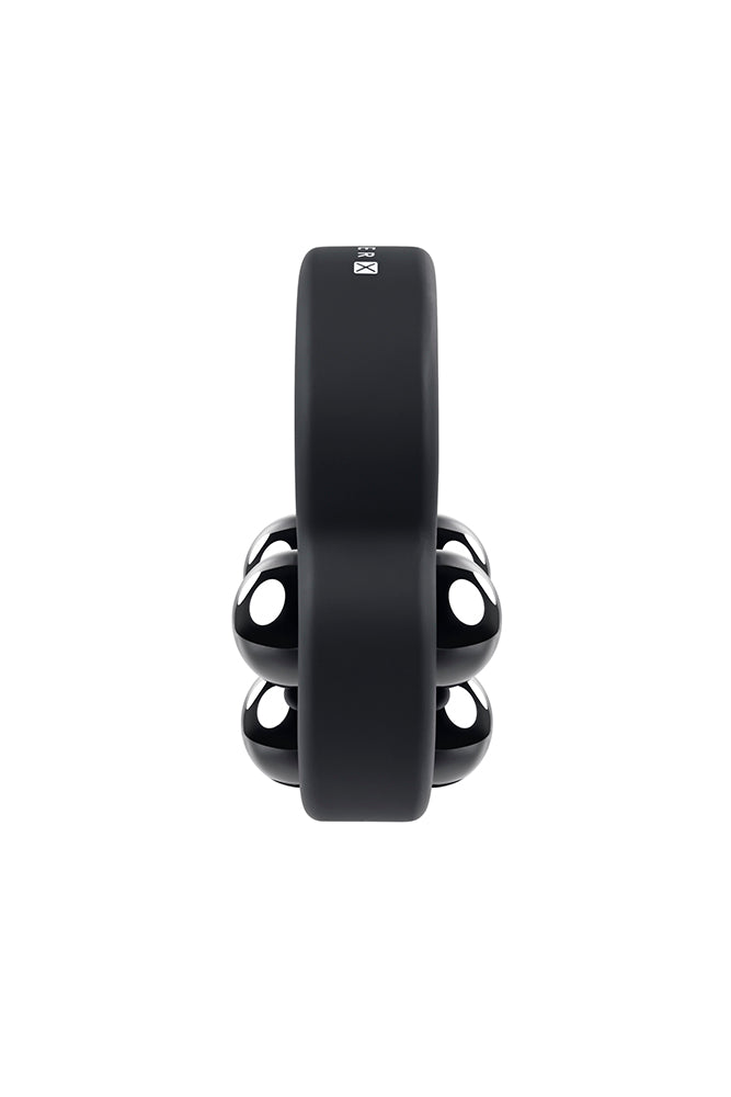 Gender X - Workout Ring Weighted Cock Ring - Black - Stag Shop