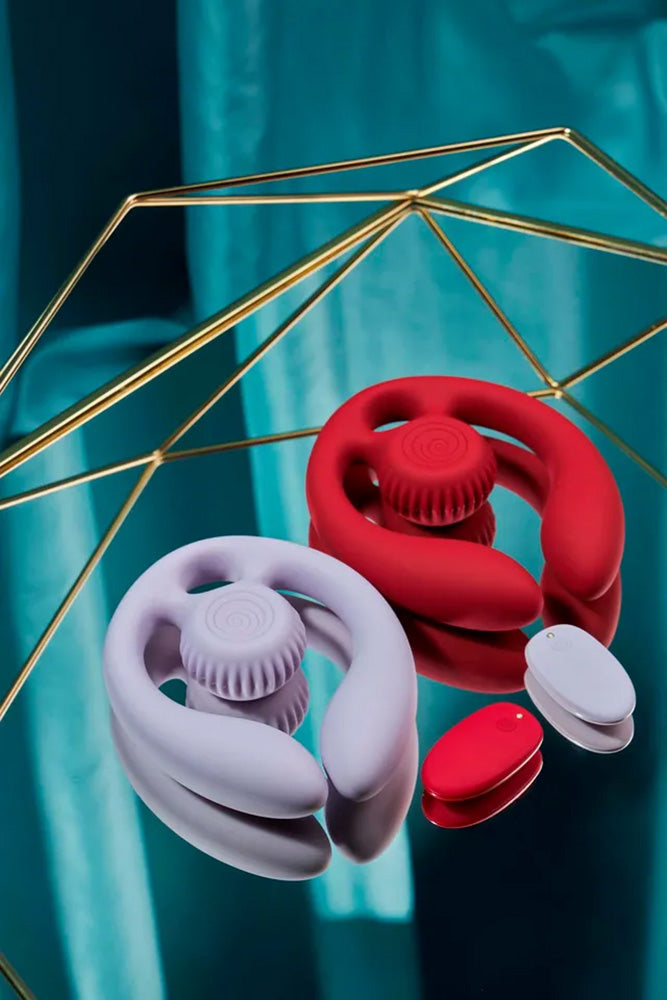 Snail Vibe - Gizi Duo Vibrating Remote Control Couples Toys - Stag Shop
