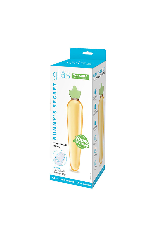 Gläs - Bunny's Secret 7.25" Glass Dildo - Stag Shop