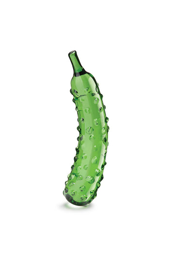 Gläs - Caressing Cucumber 8.25" Glass Dildo - Stag Shop