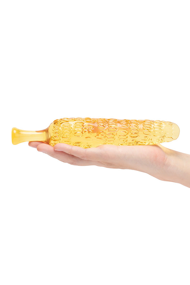 Gläs - Cornstar 8" Glass Dildo - Stag Shop