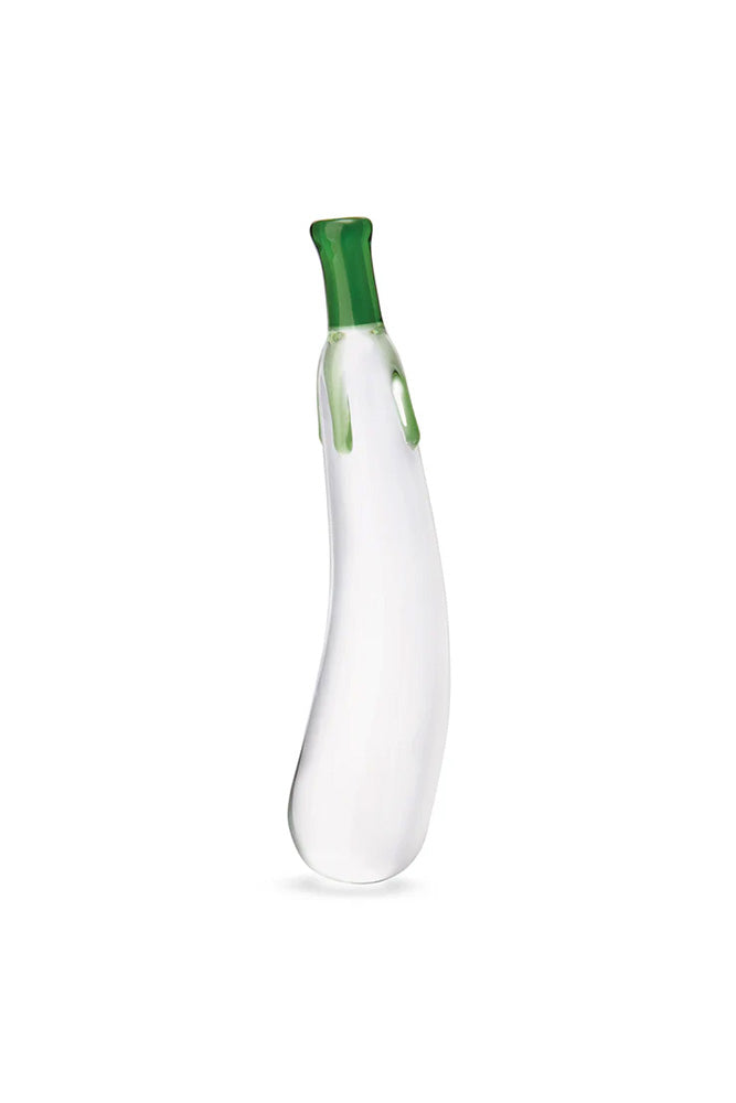 Gläs - Eggplant Ecstasy 7.25" Glass Dildo - Stag Shop