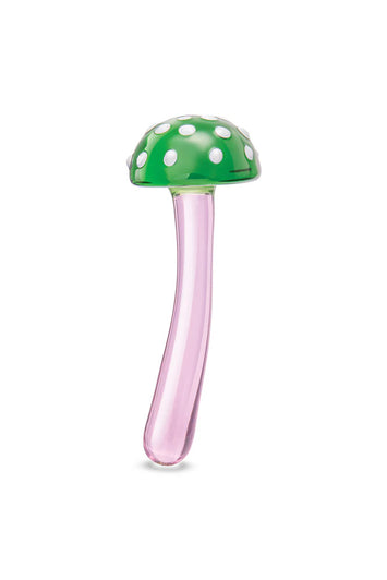 Gläs - Magic Mushroom 7.5" Glass Dildo - Stag Shop
