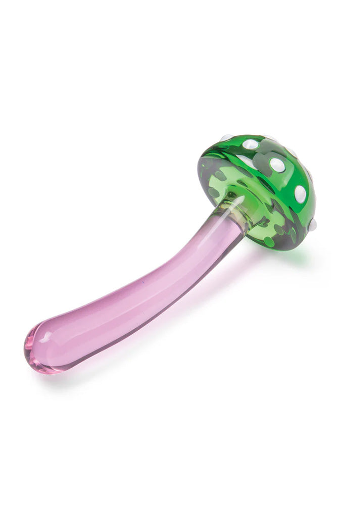 Gläs - Magic Mushroom 7.5" Glass Dildo - Stag Shop