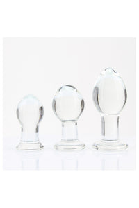 Thumbnail for NS Novelties - 3 PC Crystal Anal Training Kit - Clear - Stag Shop