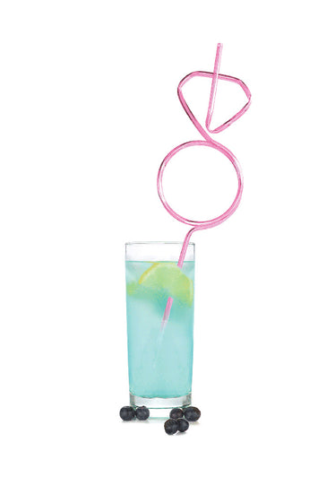 Little Genie - Glitterati Diamond Silly Straws - 8pk - Stag Shop