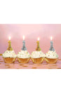 Little Genie - Glitterati Penis Candles - Silver/Gold - Stag Shop