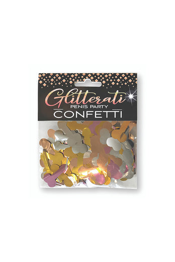 Little Genie - Glitterati Penis Confetti - Metallic - Stag Shop
