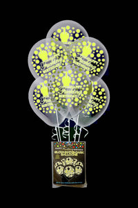 Thumbnail for Little Genie - Happy Fucking Birthday Glow In The Dark Balloons - Stag Shop