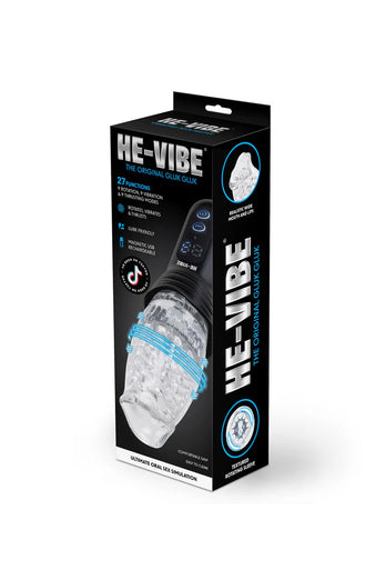 He-Vibe - The Original Gluk Gluk Rotating, Vibrating & Thrusting Masturbator - Stag Shop