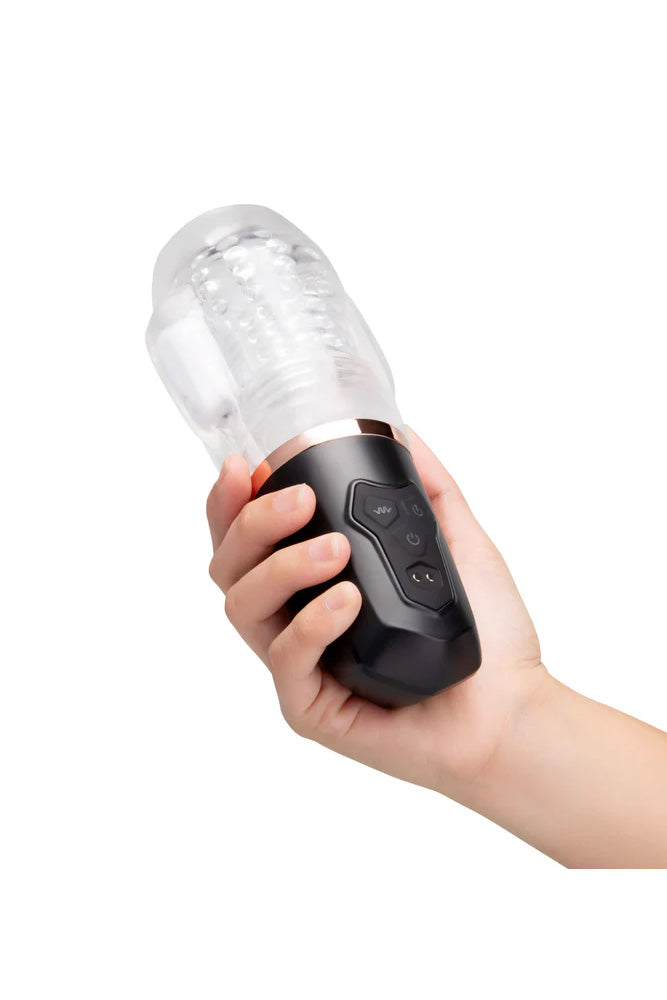 He-Vibe - Vibrating Suck Master Vibrating & Suction Masturbator - Stag Shop