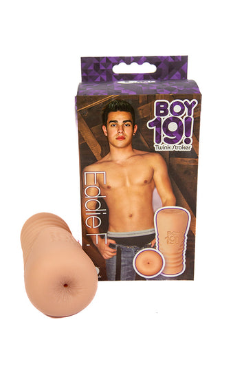 Icon Brands - BOY 19 Teen Twink - Eddie F. - Custom Anal Masturbator - Stag Shop
