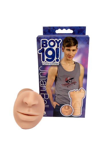 Icon Brands - BOY 19 Teen Twink - Julian Bell - Custom Oral Masturbator - Stag Shop