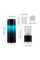 Honey Play Box - Adrian Waterproof Rotating Automatic Stroker - Black/Blue - Stag Shop