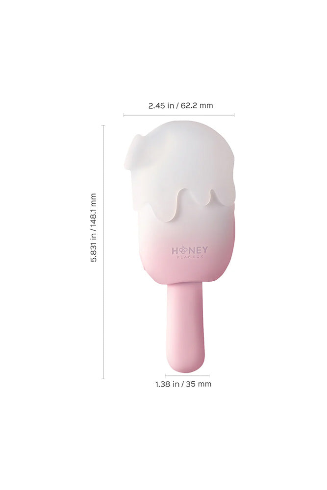 Honey Play Box - Bite Me Sucking, Tapping & Swinging Vibrator - Pink - Stag Shop