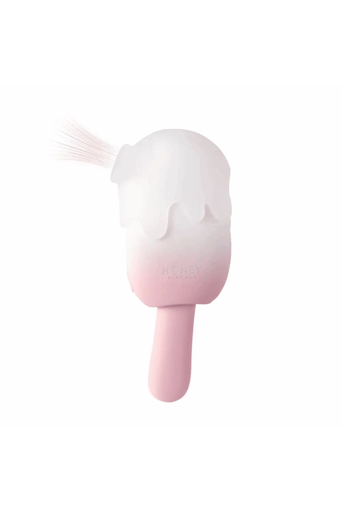 Honey Play Box - Bite Me Sucking, Tapping & Swinging Vibrator - Pink - Stag Shop