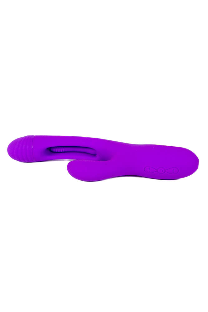Honey Play Box - Bora Tapping G-Spot Rabbit Vibrator - Purple - Stag Shop
