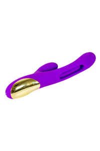 Thumbnail for Honey Play Box - Bora Tapping G-Spot Rabbit Vibrator - Purple - Stag Shop