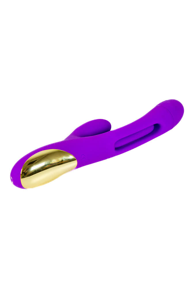Honey Play Box - Bora Tapping G-Spot Rabbit Vibrator - Purple - Stag Shop