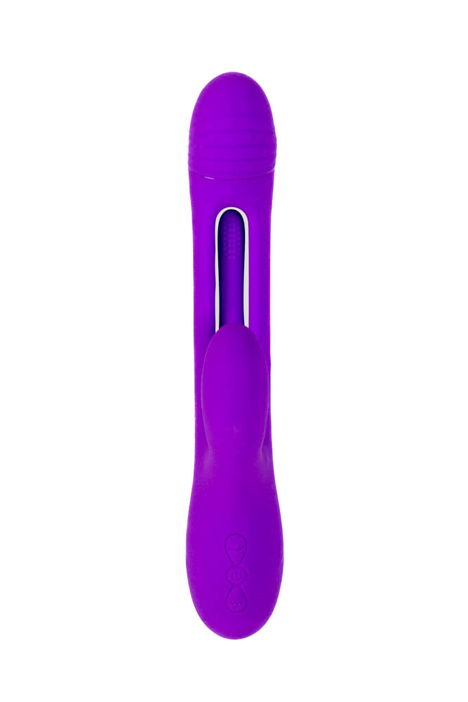 Honey Play Box - Bora Tapping G-Spot Rabbit Vibrator - Purple - Stag Shop