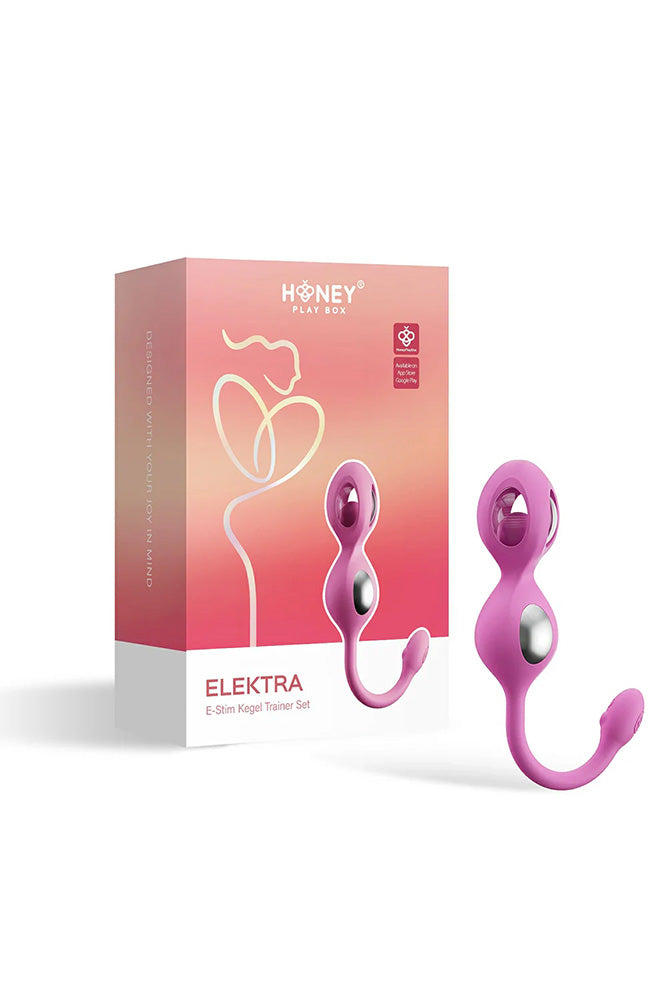 Honey Play Box - Elektra App-Controlled E-Stim Kegel Training Set - Stag Shop