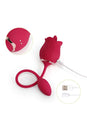 Honey Play Box - Fiona Licking Rose & Vibrating Egg - Red - Stag Shop