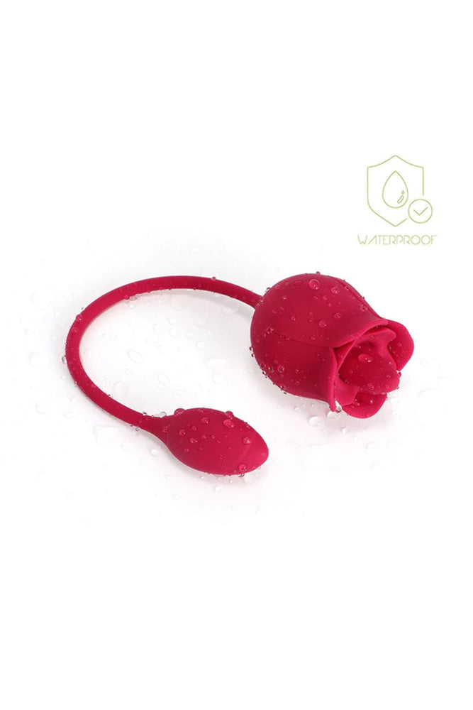 Honey Play Box - Fiona Licking Rose & Vibrating Egg - Red - Stag Shop