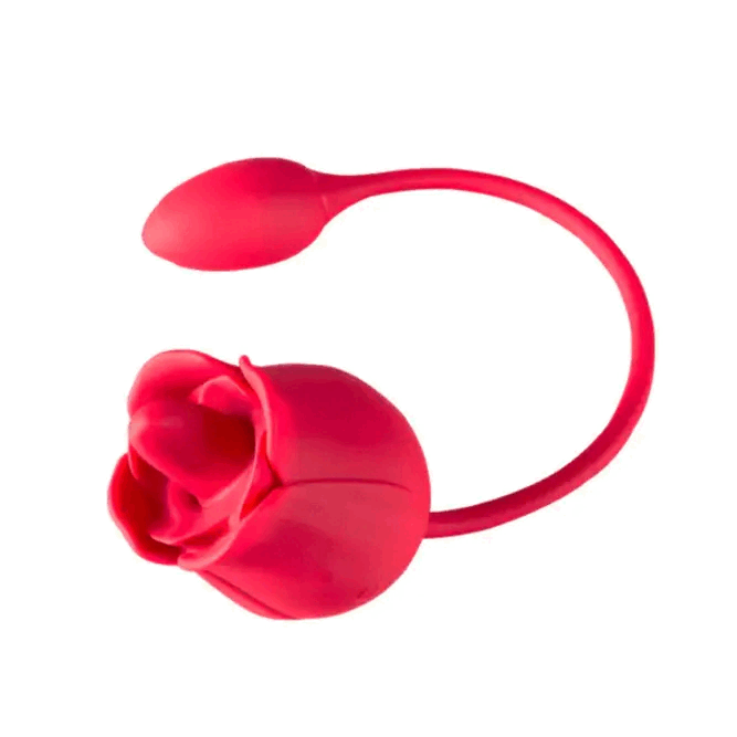 Honey Play Box - Fiona Licking Rose & Vibrating Egg - Red - Stag Shop