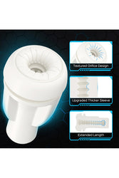 Honey Play Box - Kai 2 Vibrating & Sucking Stroker - White - Stag Shop