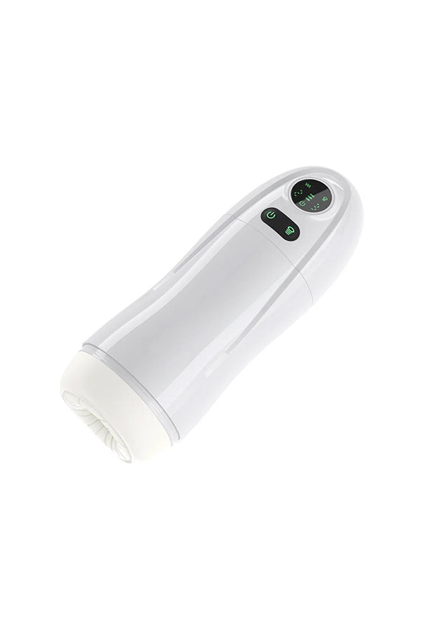 Honey Play Box - Kai 2 Vibrating & Sucking Stroker - White - Stag Shop