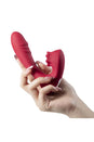Honey Play Box - Lacy - G Spot Vibrator with Flicking Tongue - Red - Stag Shop