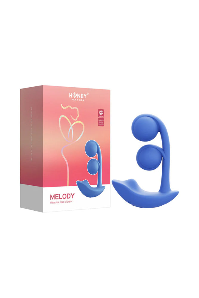 Honey Play Box - Melody App-Controlled Dual Vibrator - Stag Shop
