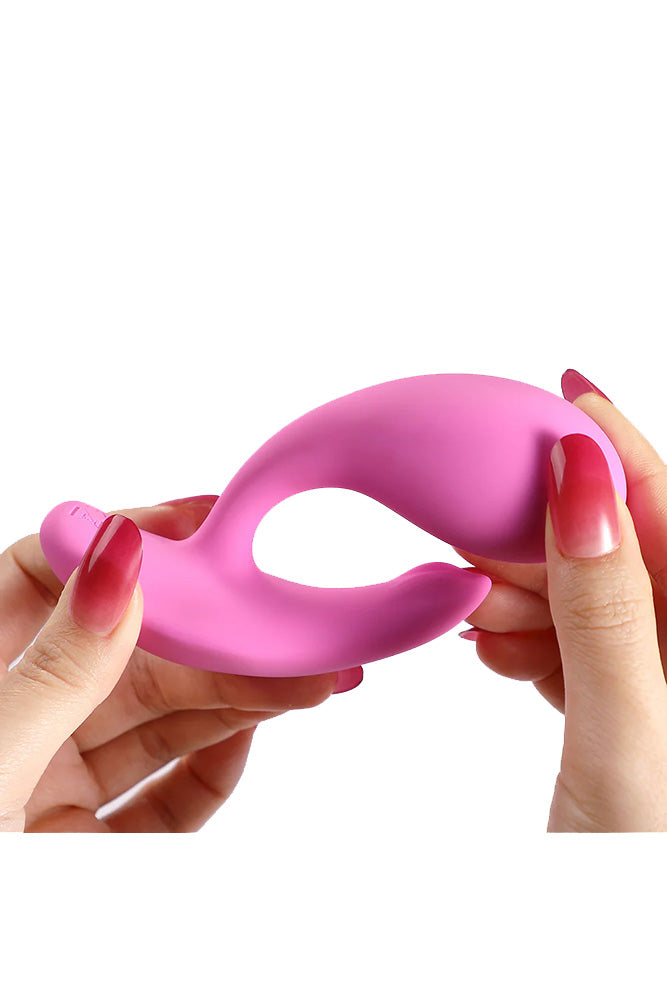 Honey Play Box - Oly 2 App Enabled Wearable Clit And G-Spot Vibrator - Pink - Stag Shop