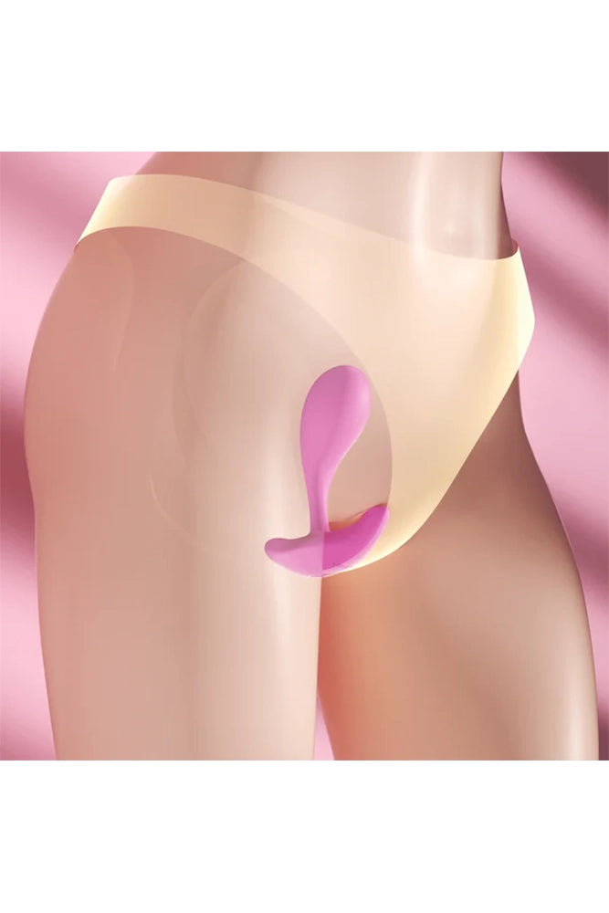 Honey Play Box - Oly 2 App Enabled Wearable Clit And G-Spot Vibrator - Pink - Stag Shop