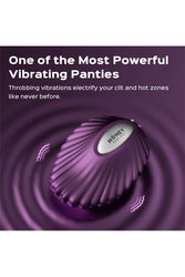 Honey Play Box - Pearl App-Controlled Magnetic Panty Vibrator - Purple - Stag Shop