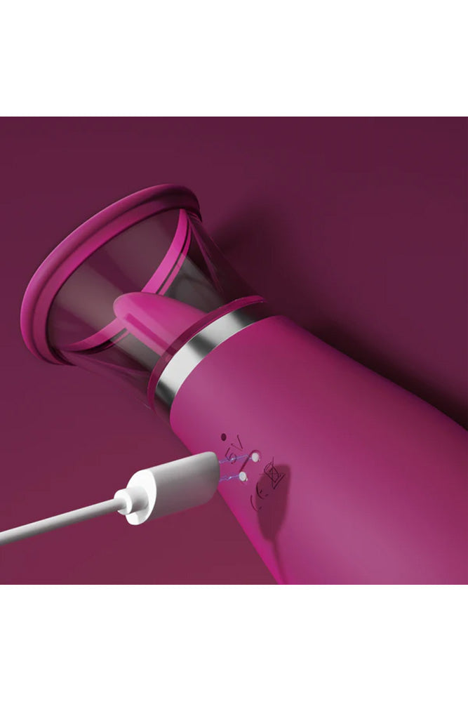 Honey Play Box - Scioness Sucking & Licking Clitoral Stimulator - Magenta - Stag Shop